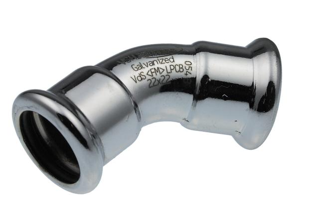 VSH M-press FZ 15 böj 45° 2 muffar