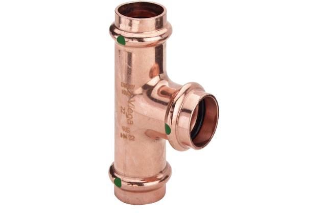 Viega V-press cu T-rör 28x28x22