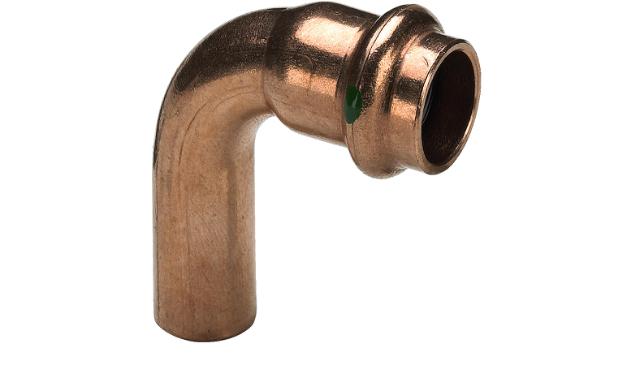 Viega V-press cu böj 22, 90° 1 muff