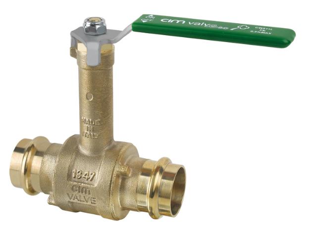 CIM 1224CRNL presskulventil 42, hög hals, blyfri, 