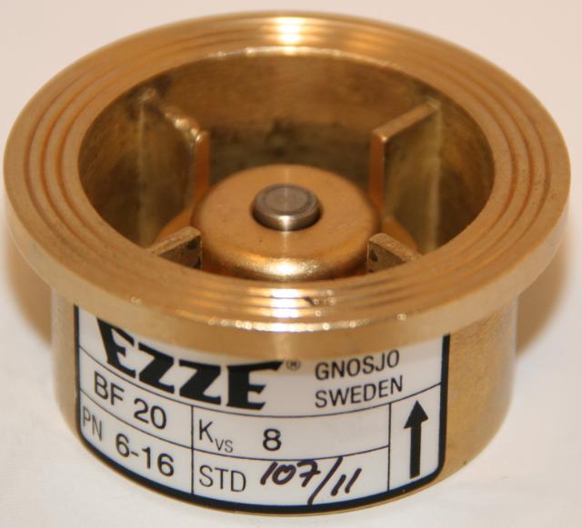 Backventil för inspänning  50