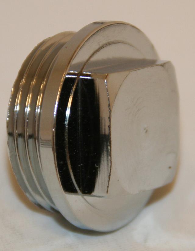 Ezze förkromad metall renspropp 10