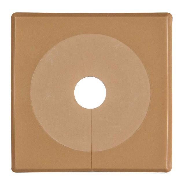Falu 51449 delbar vulkbricka 38X38, brun enkel 12-16