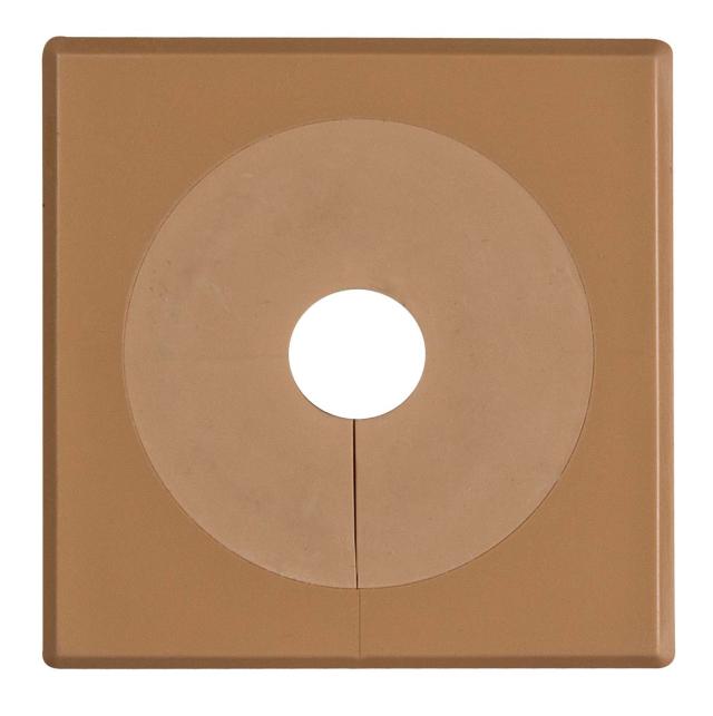 Falu 51459 delbar vulkbricka 48X48, brun enkel 12-22